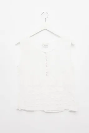 0051_LINEN COTTON SUMMER TOP