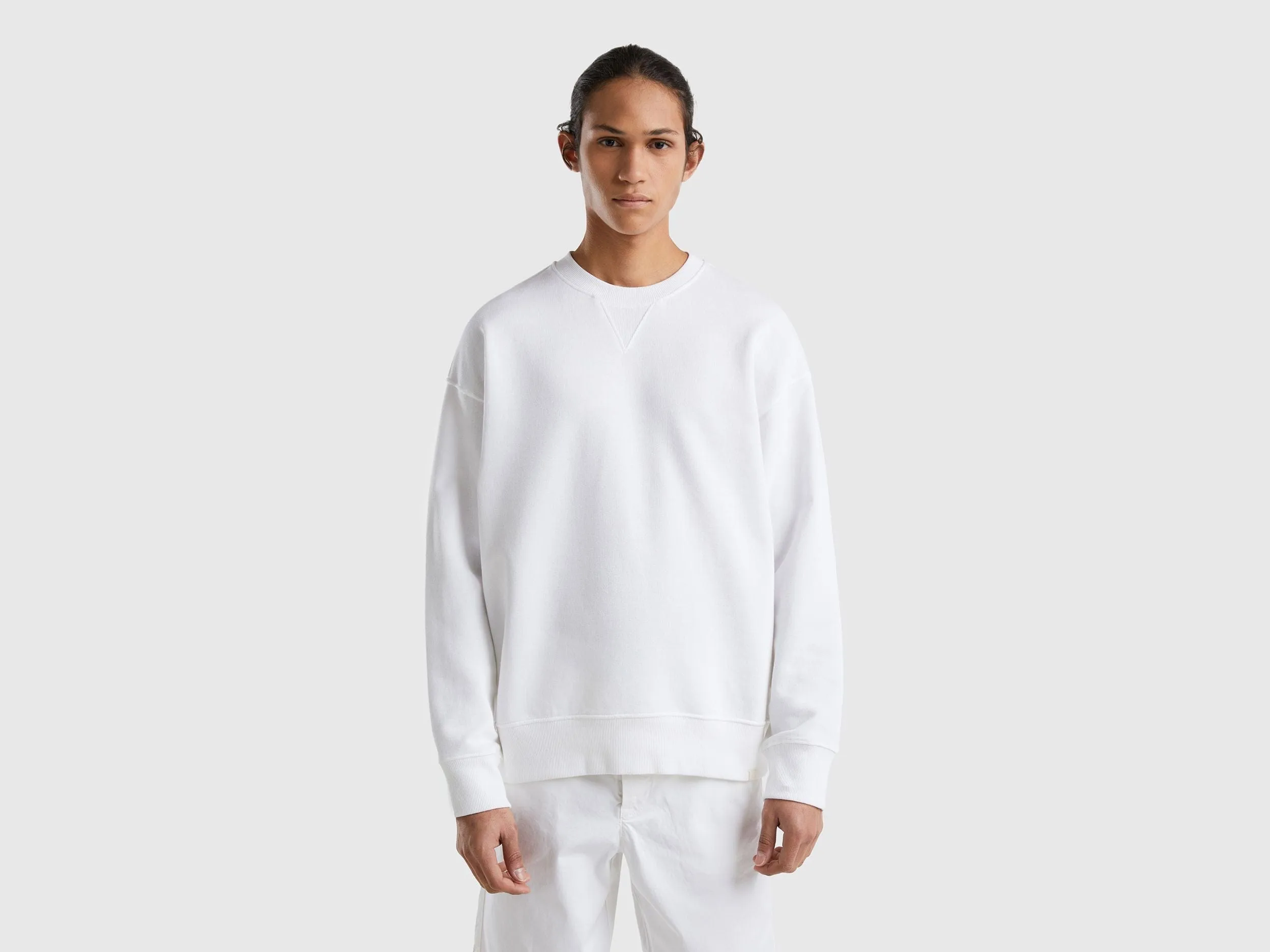 100% cotton pullover sweatshirt