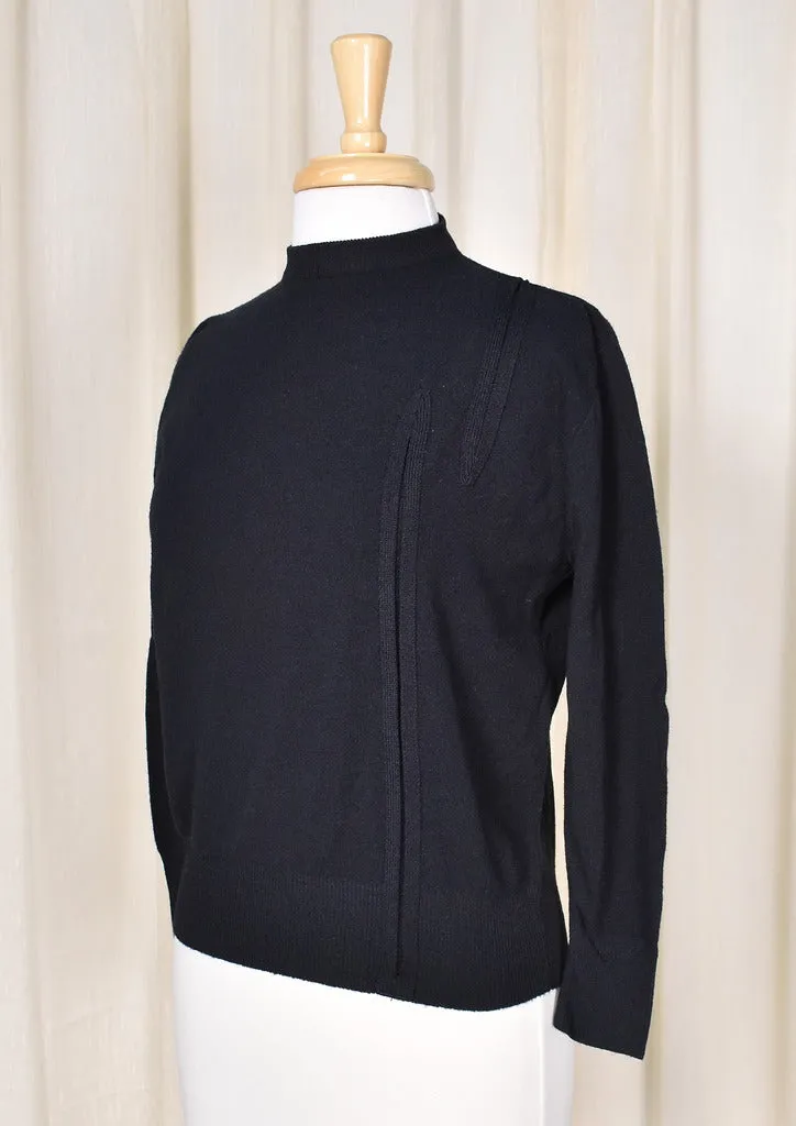 1950s Vintage Black Arrow Pullover