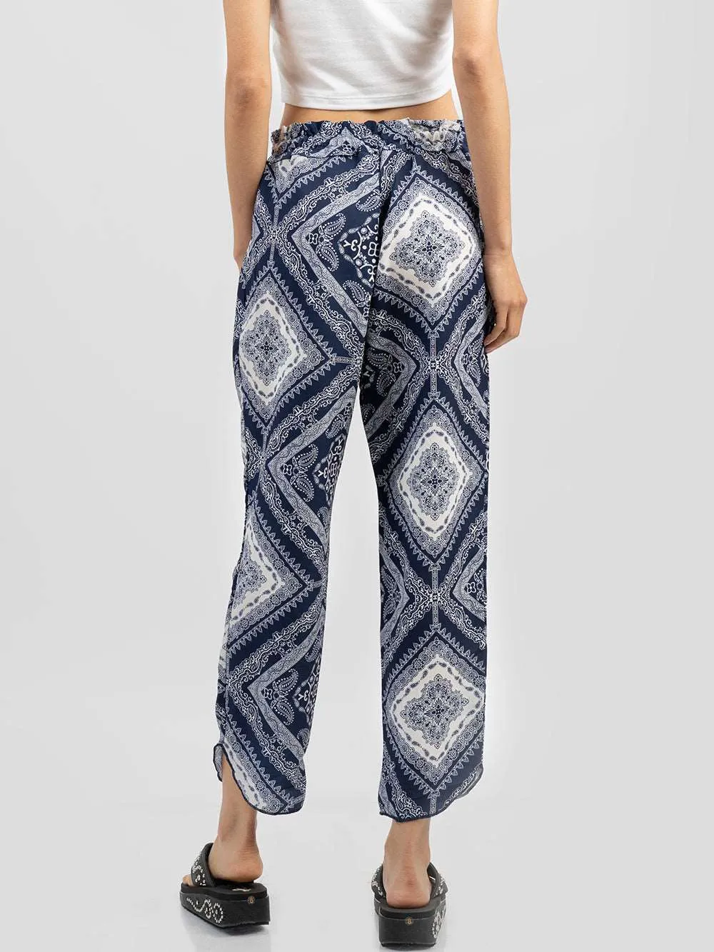 American Bling Women Aztec Tribe Print Long Pants