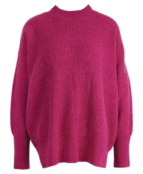 Benson Knit - Fuchsia Lily