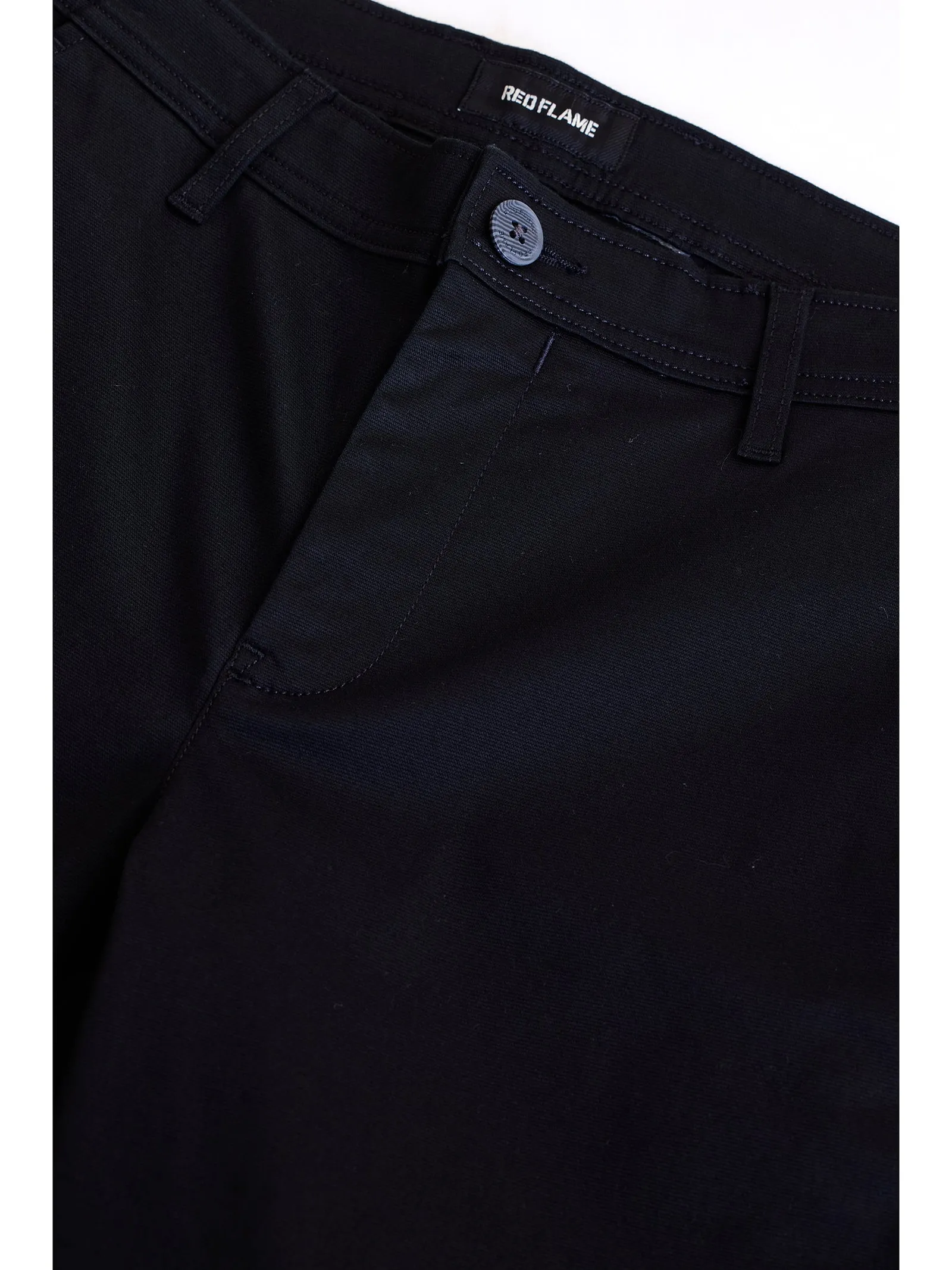 Black Stretch Slim Fit Trouser