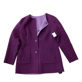 Blazer By Clothes Mentor In Purple, Size: S