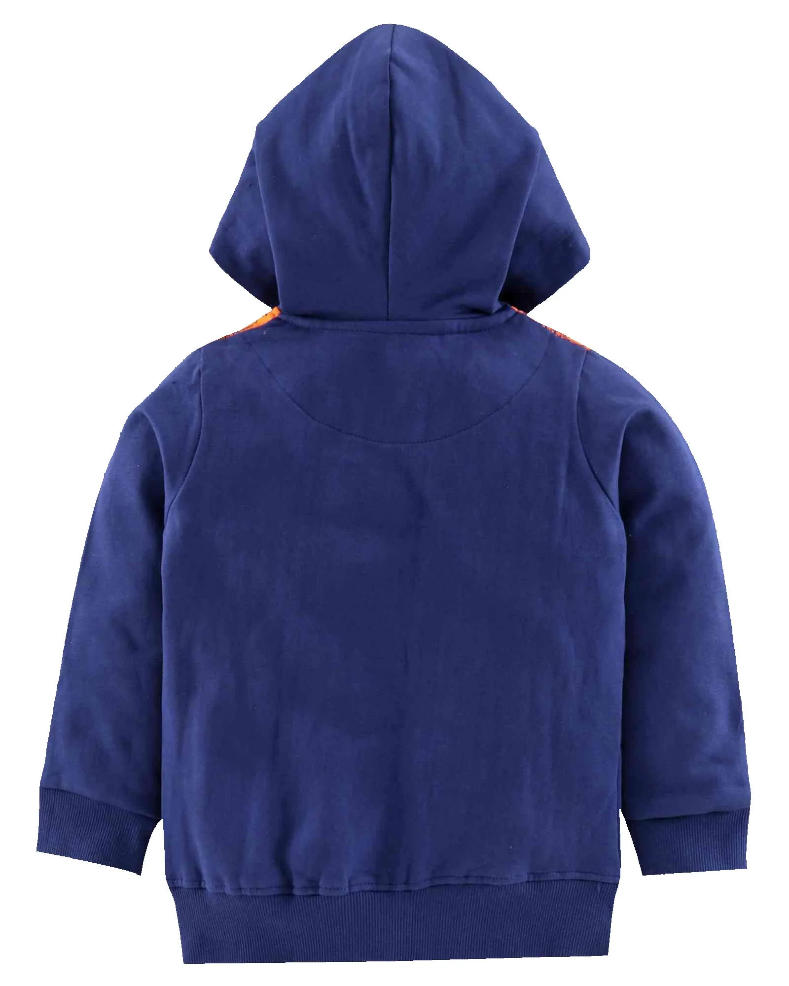 Boys AOP Detailed Front Open Hooded Sweatshirt Pack of 2