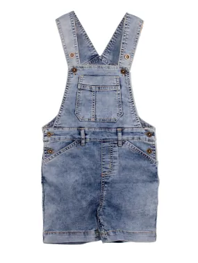 Boys Denim Dungaree Shorts