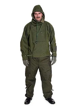 British Scent Lock 2 Piece Green Chemical Warfare Suit