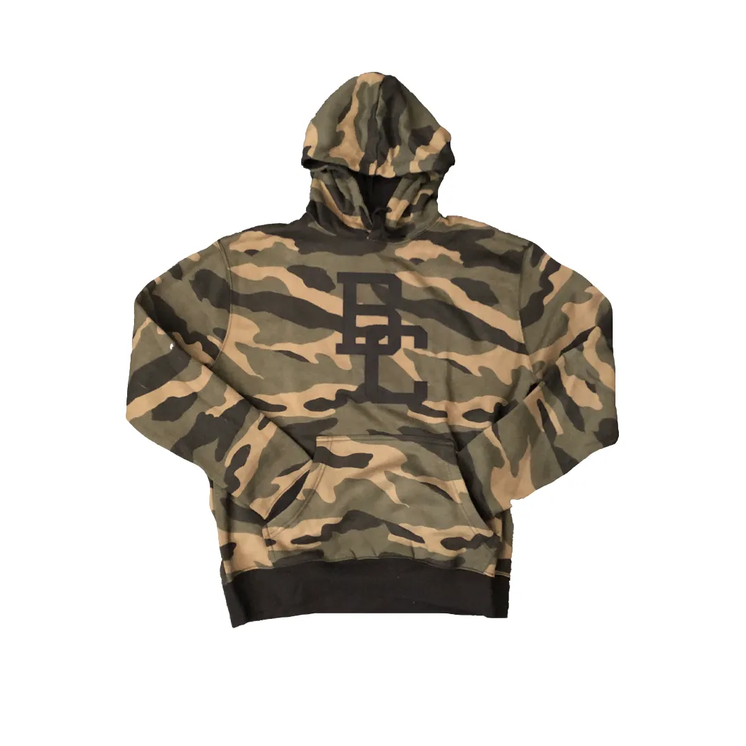 Bulletin M Lions Monogram Hood- Camo