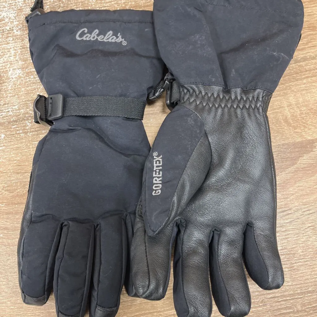 Cabela's - Gore-Tex Winter Gloves - MSRP comp $90: Black-unisex-MD