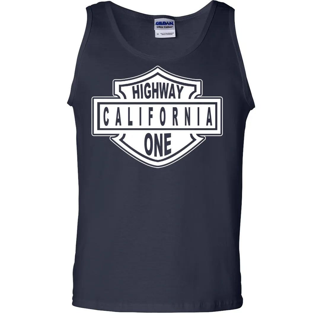 California Highway One Asst Colors Tank Top