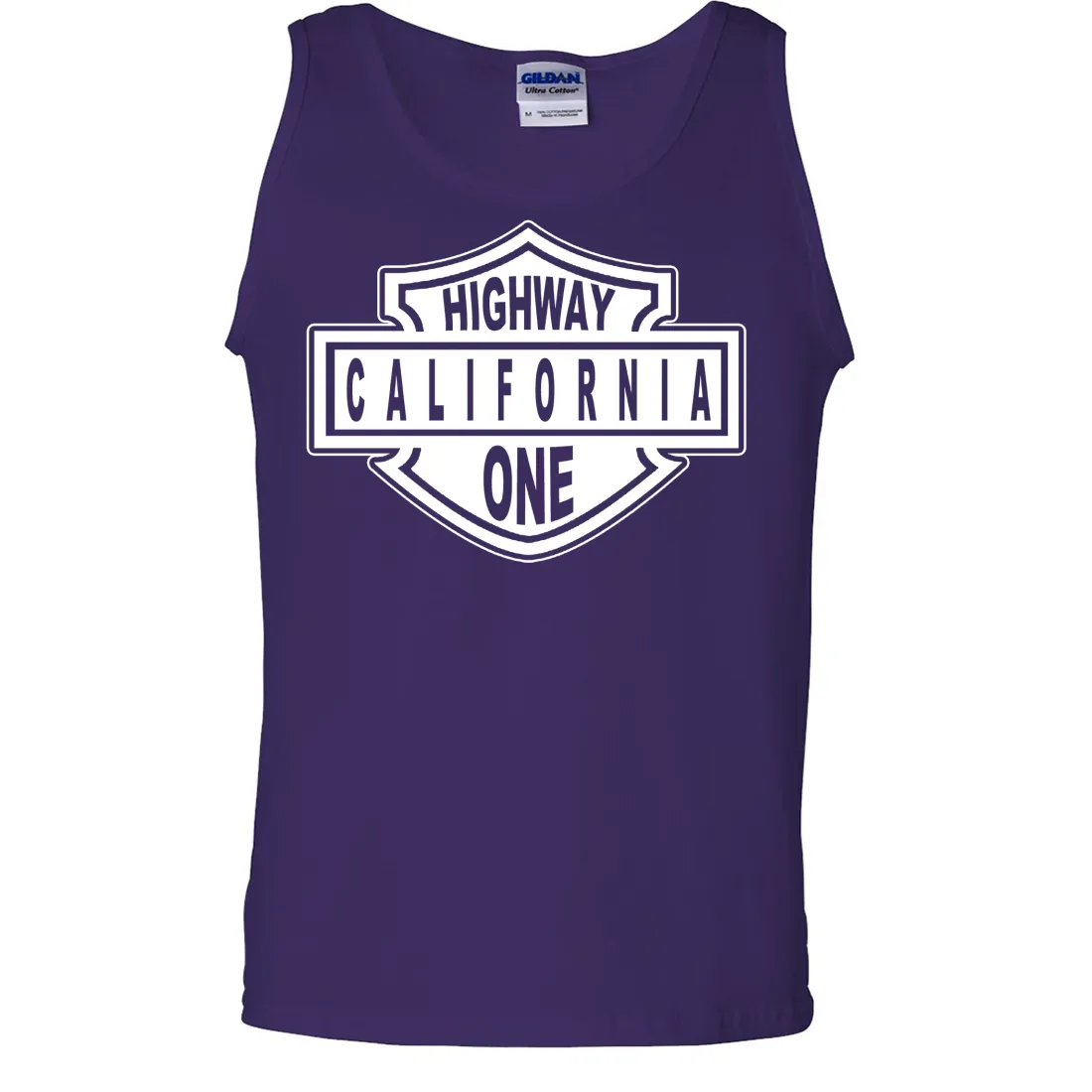 California Highway One Asst Colors Tank Top