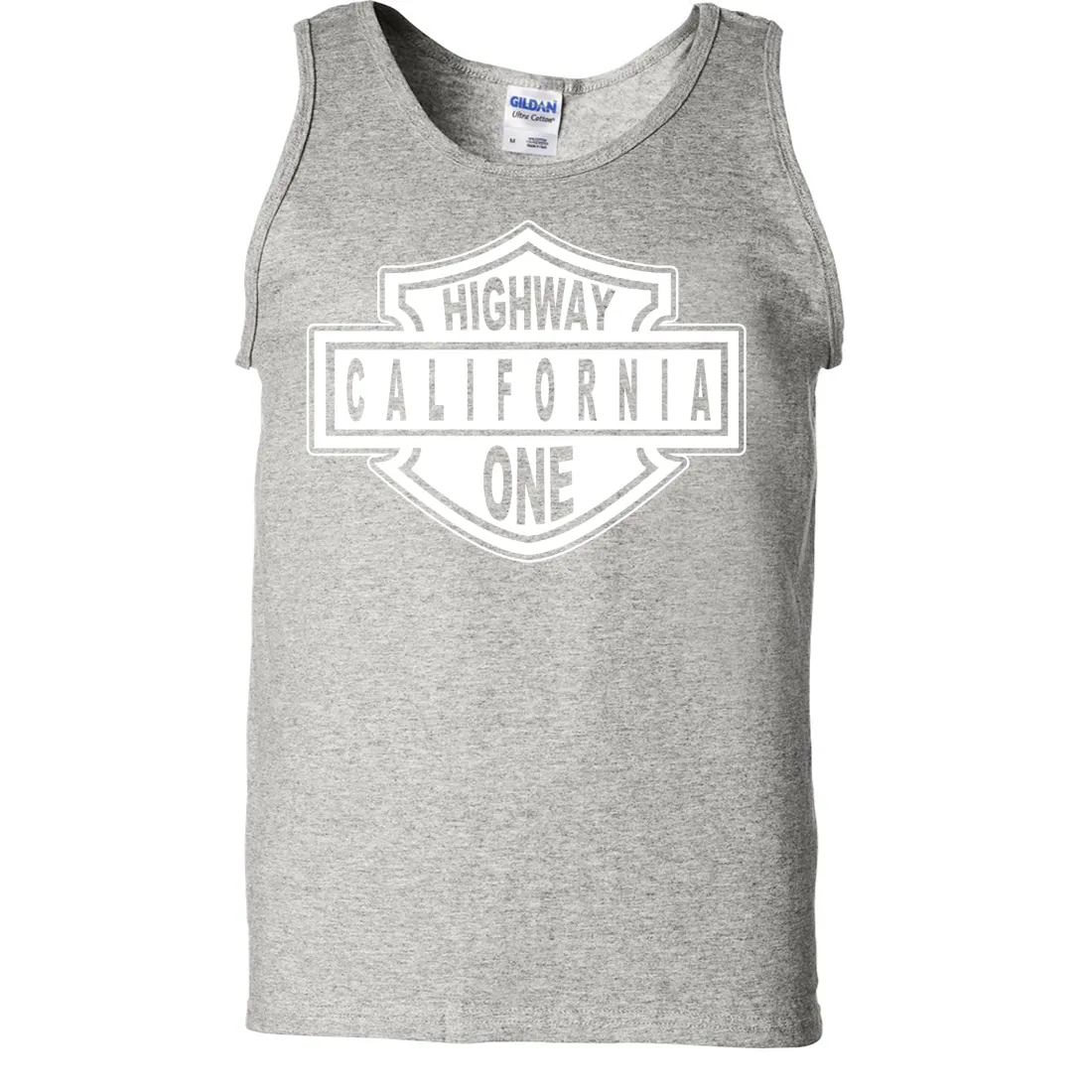 California Highway One Asst Colors Tank Top