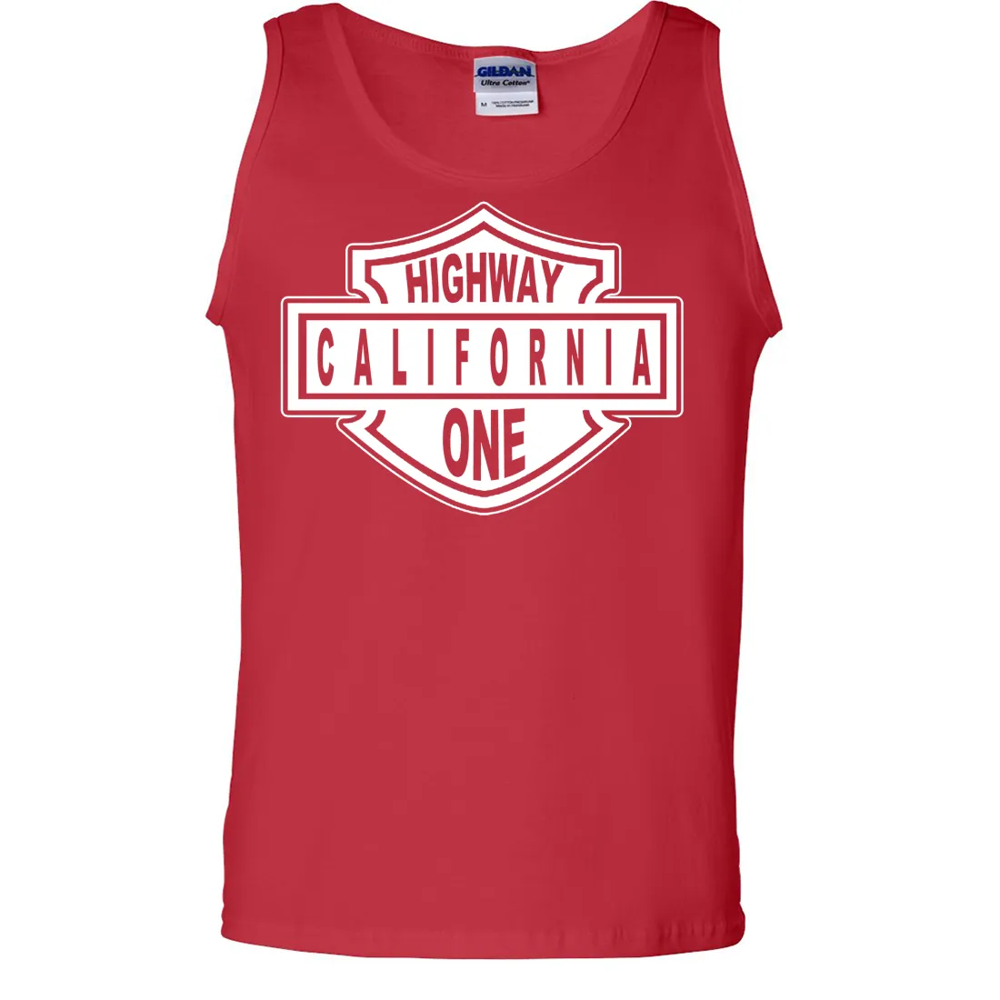 California Highway One Asst Colors Tank Top