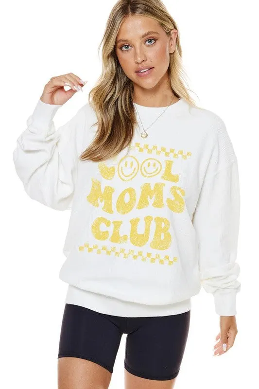 Cool Moms Club Graphic Sweatshirt