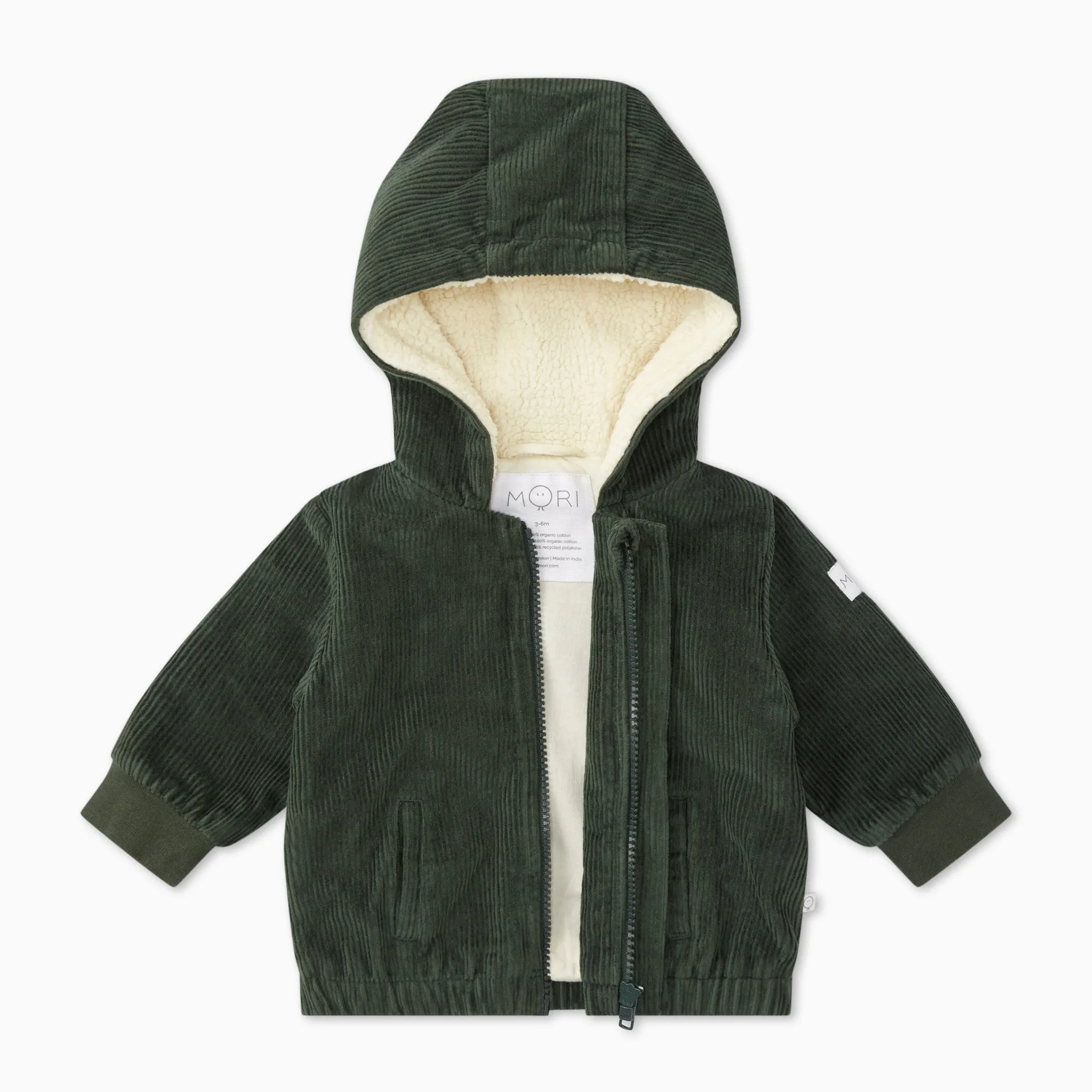 Corduroy Hooded Jacket