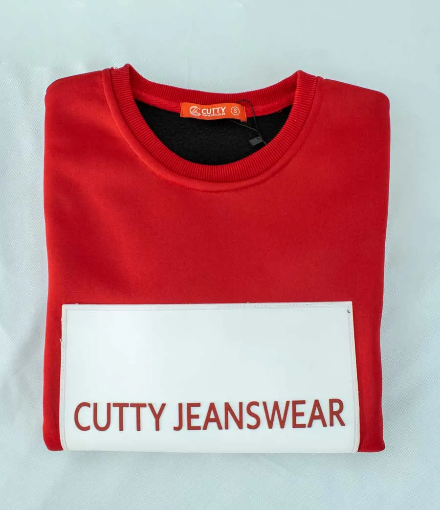 Cutty Drake Red Sweater