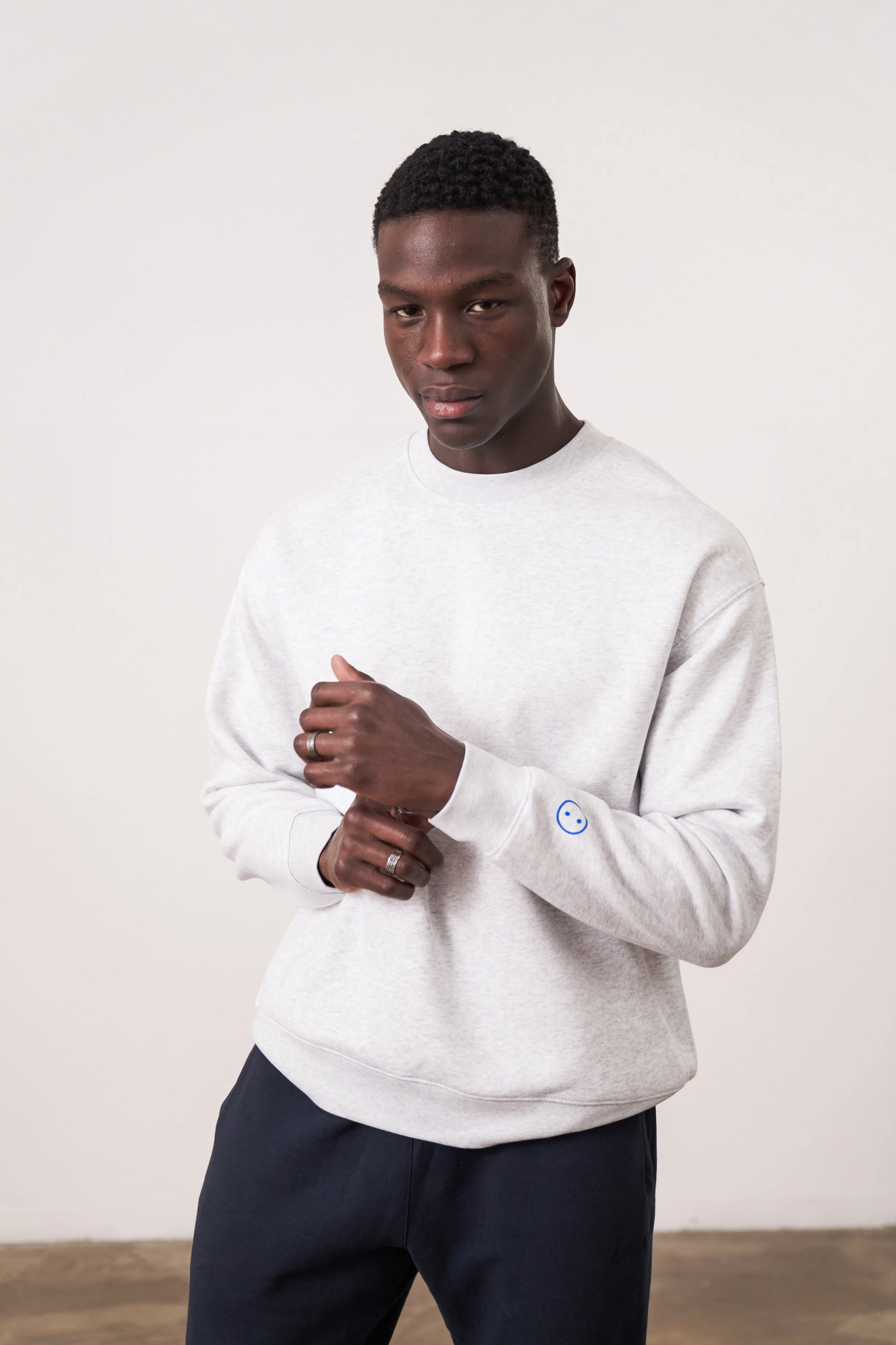 Essentials Premium Sweater - Ash