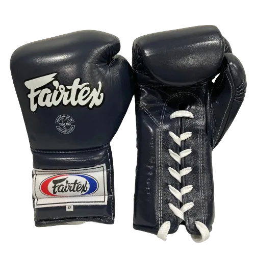 Fairtex Boxing Gloves BGL7 Blue PRO TRAINNING