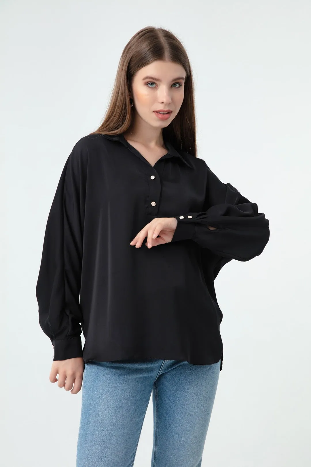 Female Shirt Collar Blouse