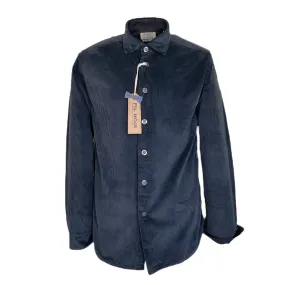 Fil Noir Anthracite Corduroy Long Sleeve Overshirt (51 787 08)