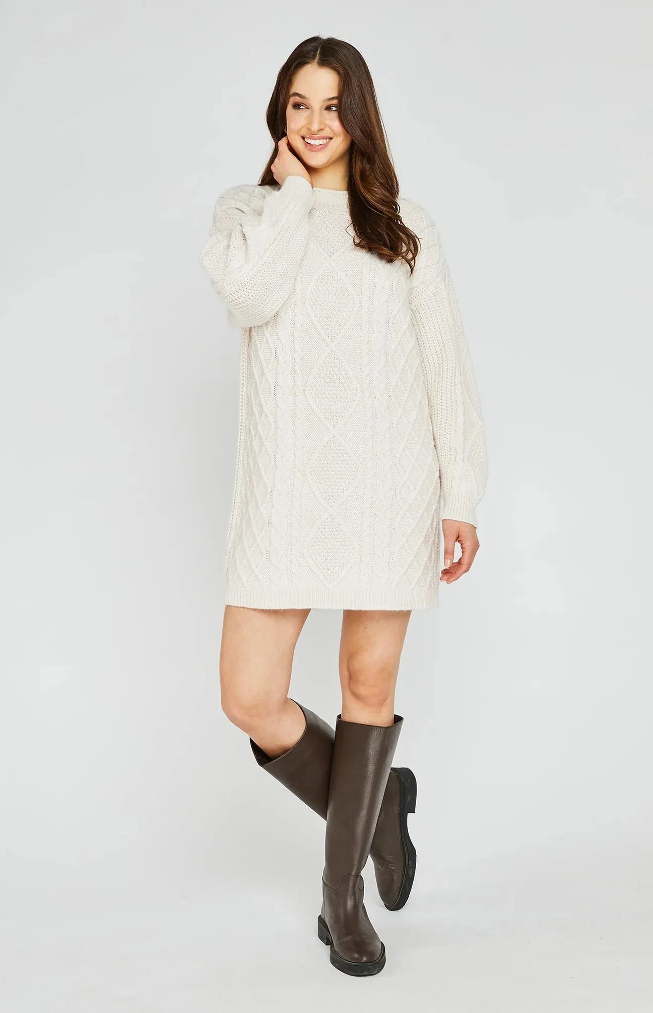 Gentle Fawn Ingrid Sweater Dress | Cream