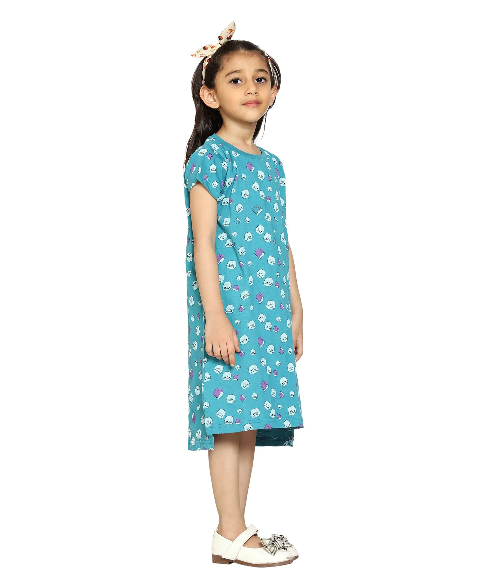 Girl's Printed Night Dress