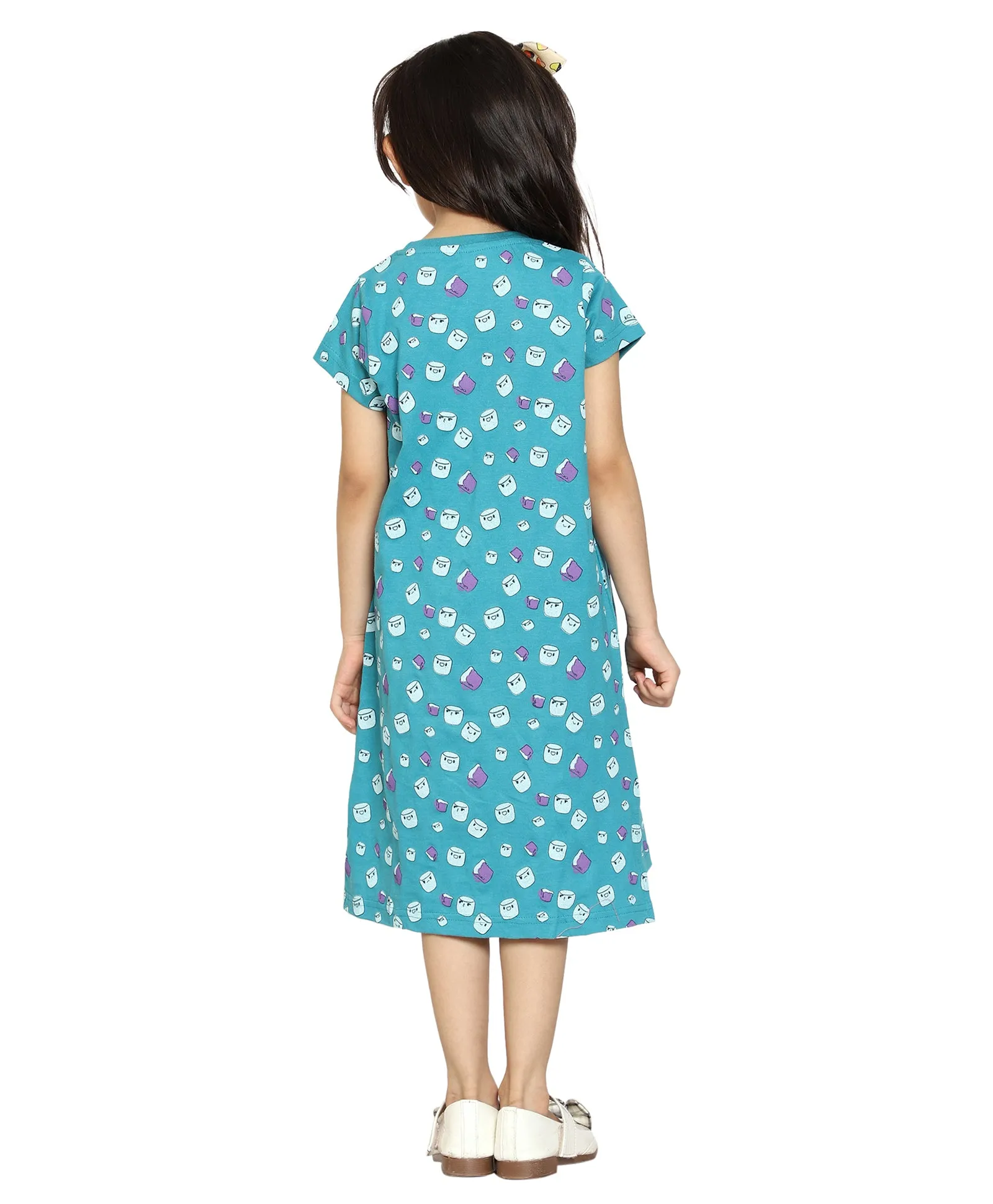 Girl's Printed Night Dress