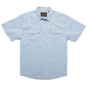 H Bar B Snapshirt - Faded Blue Oxford