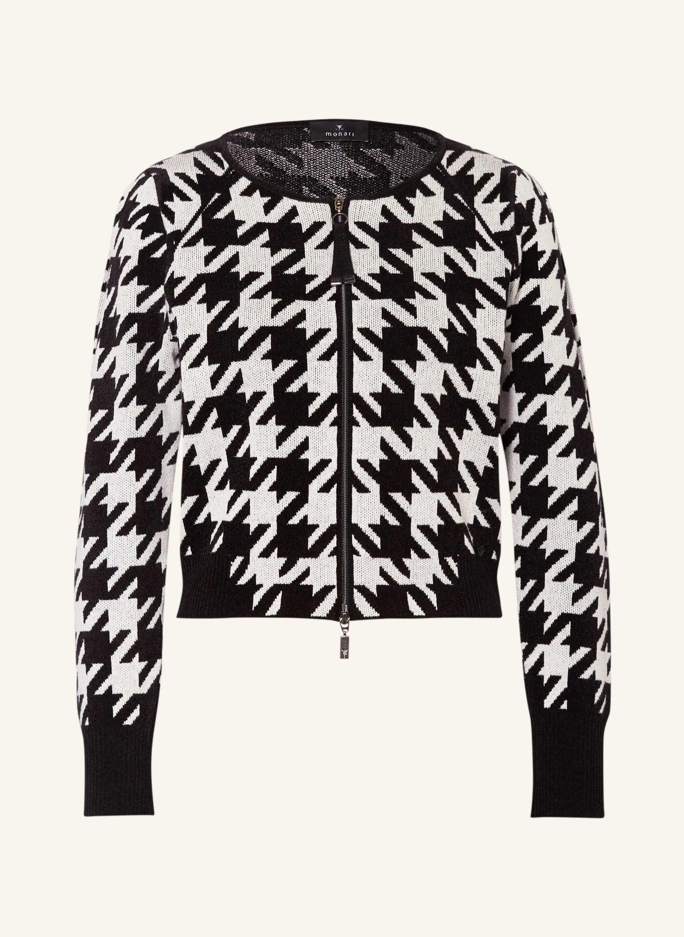 Houndstooth Zip up