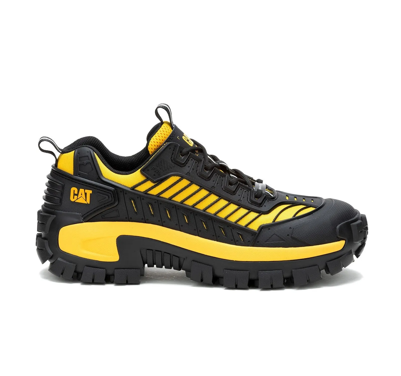 Invader Mecha Composite-Toe Work Shoe Black/Yellow