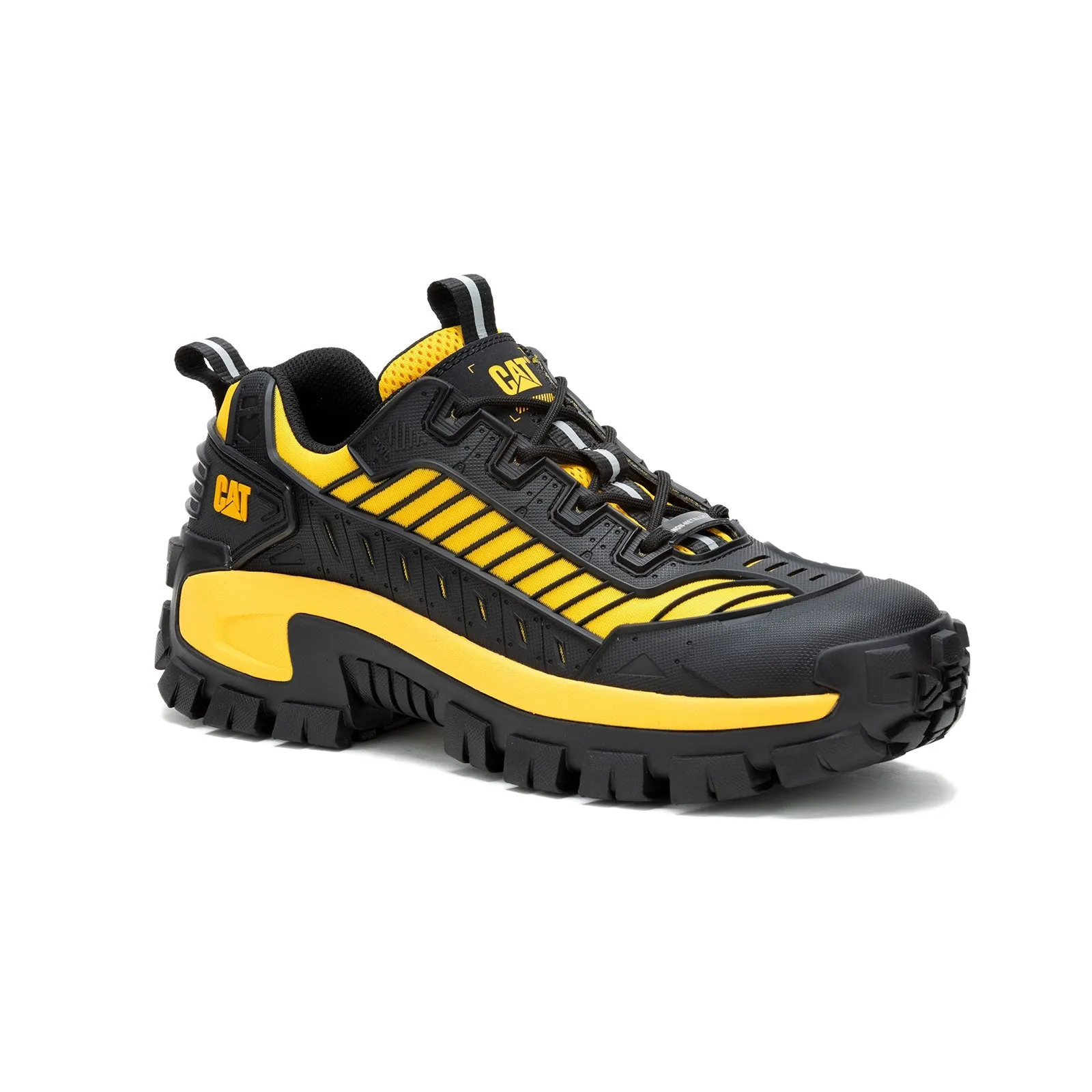 Invader Mecha Composite-Toe Work Shoe Black/Yellow