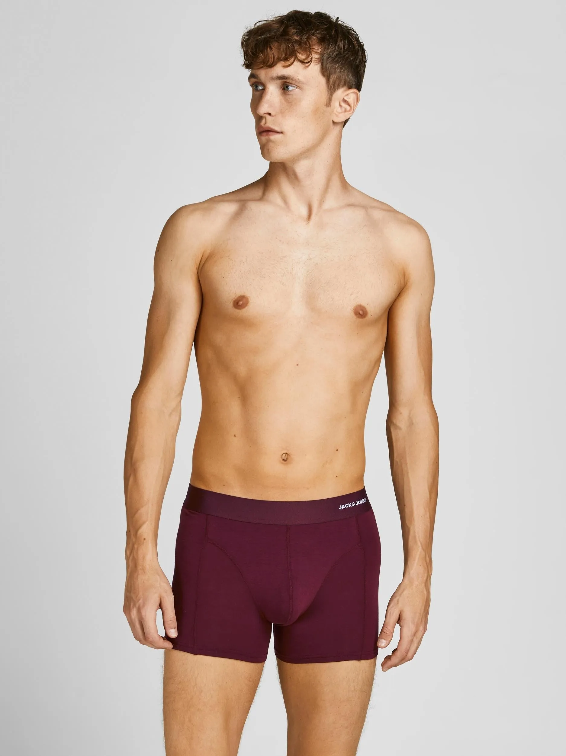 Jack & Jones JACBAMBOO Trunks 3 Pack -PORT