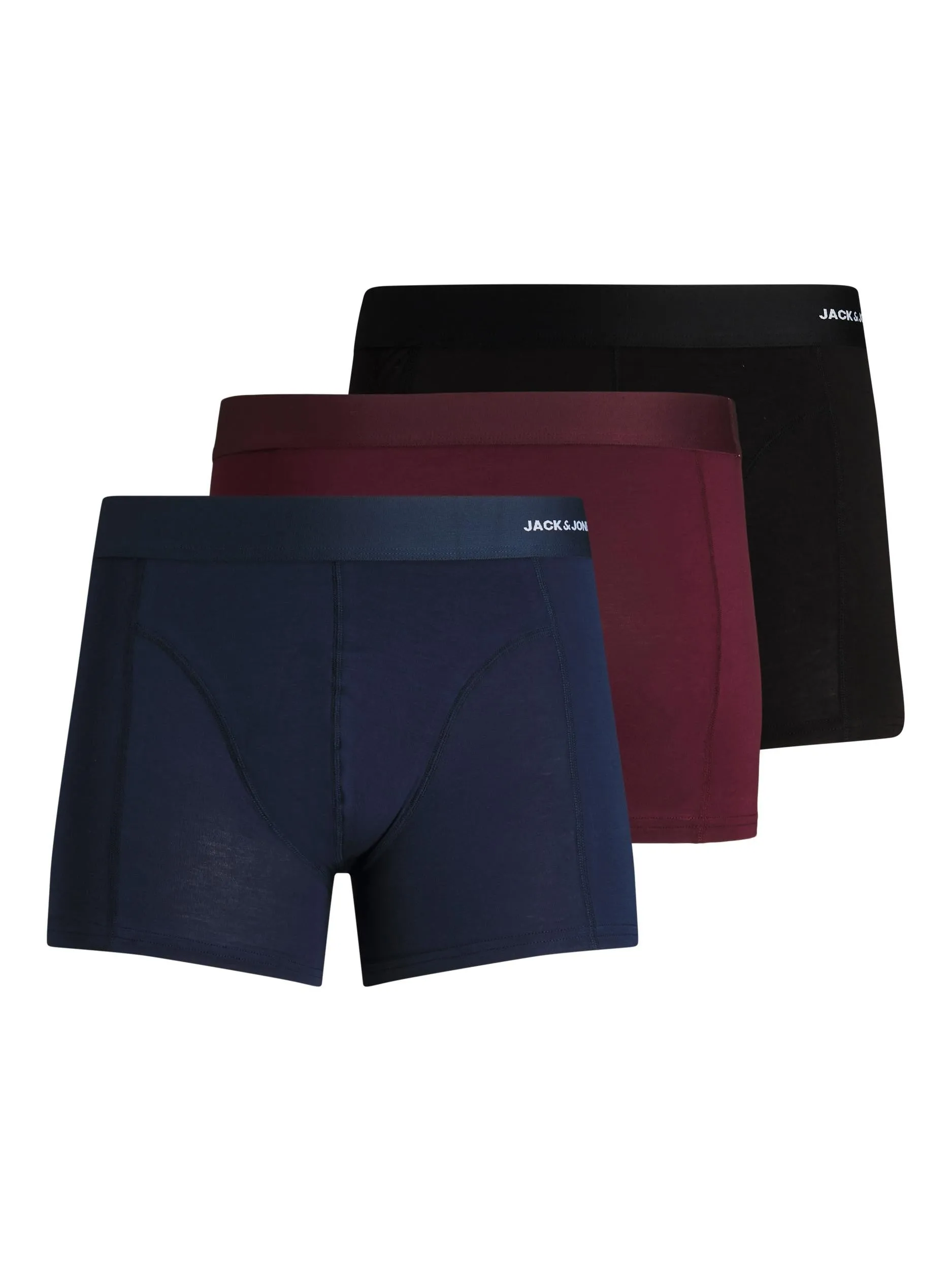 Jack & Jones JACBAMBOO Trunks 3 Pack -PORT