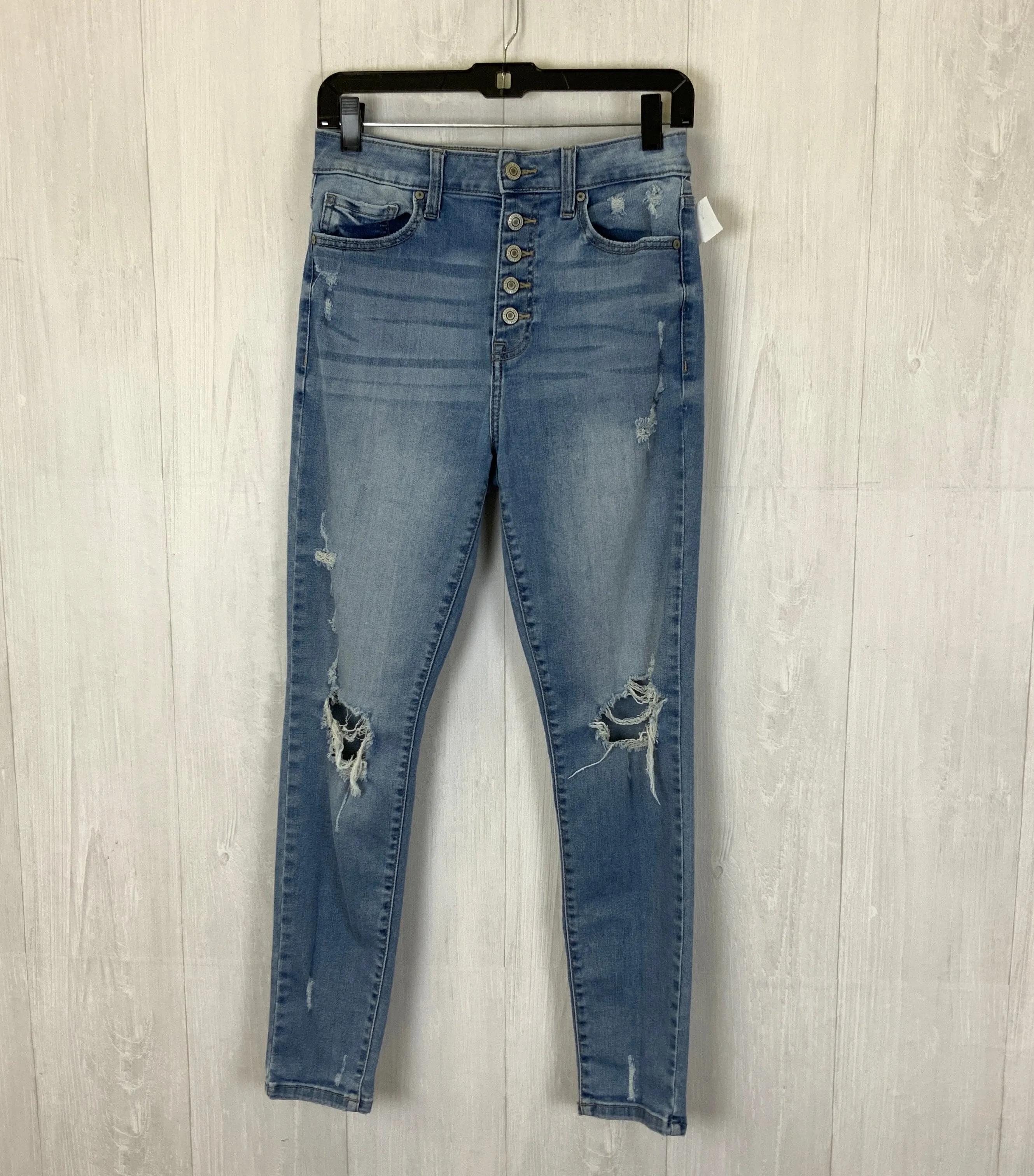 Jeans Skinny By Clothes Mentor In Blue Denim, Size: 9