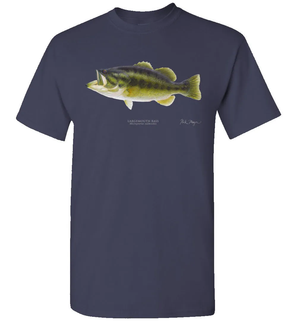 Largemouth Bass Premium Comfort Colors Tee