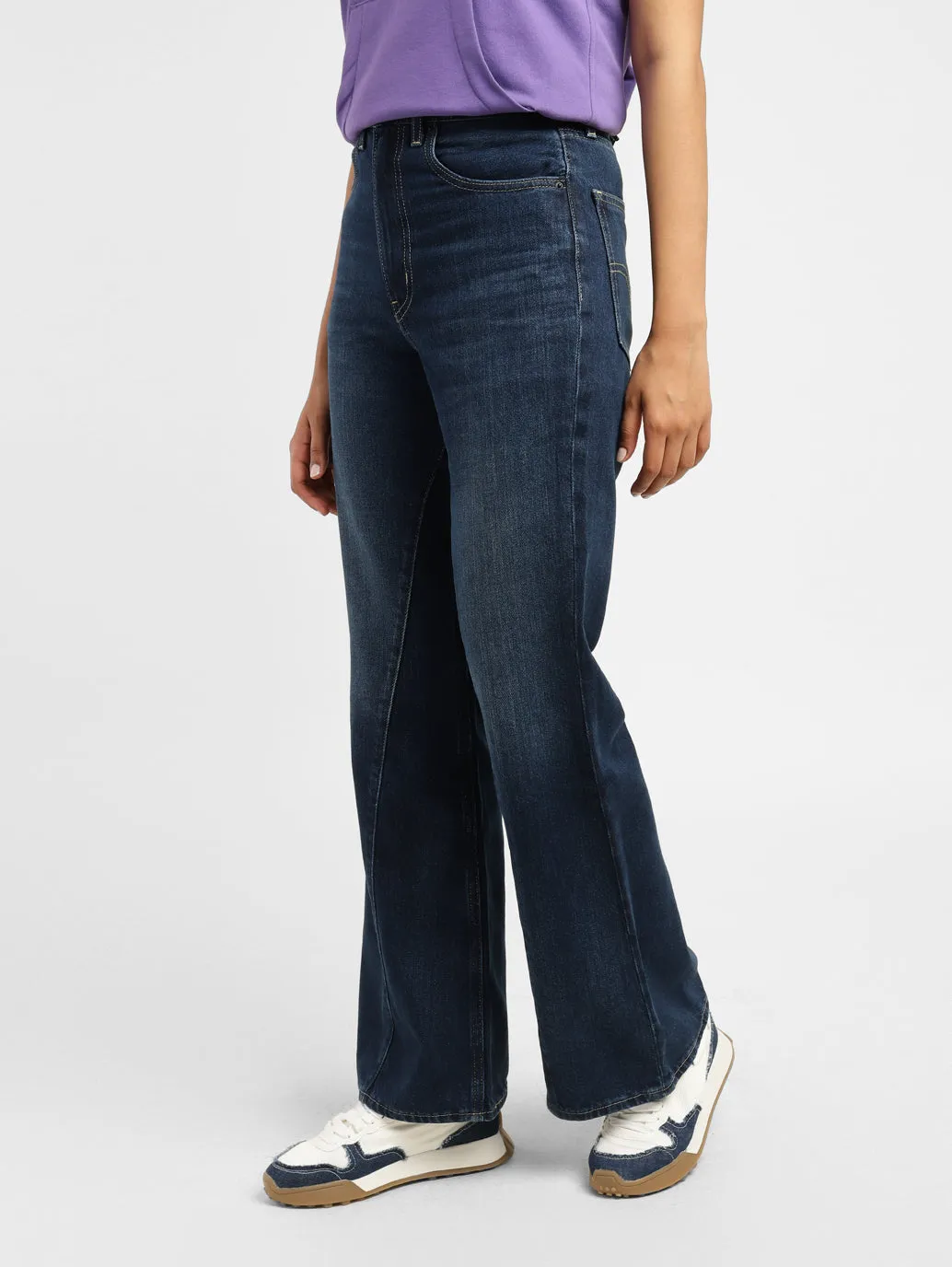 Levi's x Deepika Padukone Mid Rise Flared Fit Jeans