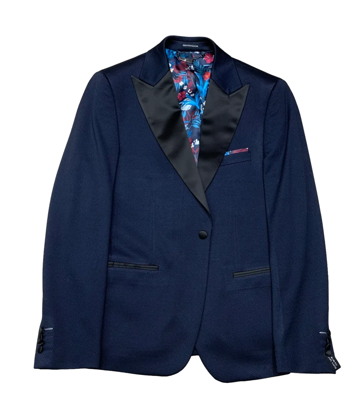 Lief Horsens Tuxedo Blazer, Navy