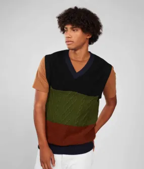 Men's Textures & Cables Slipover