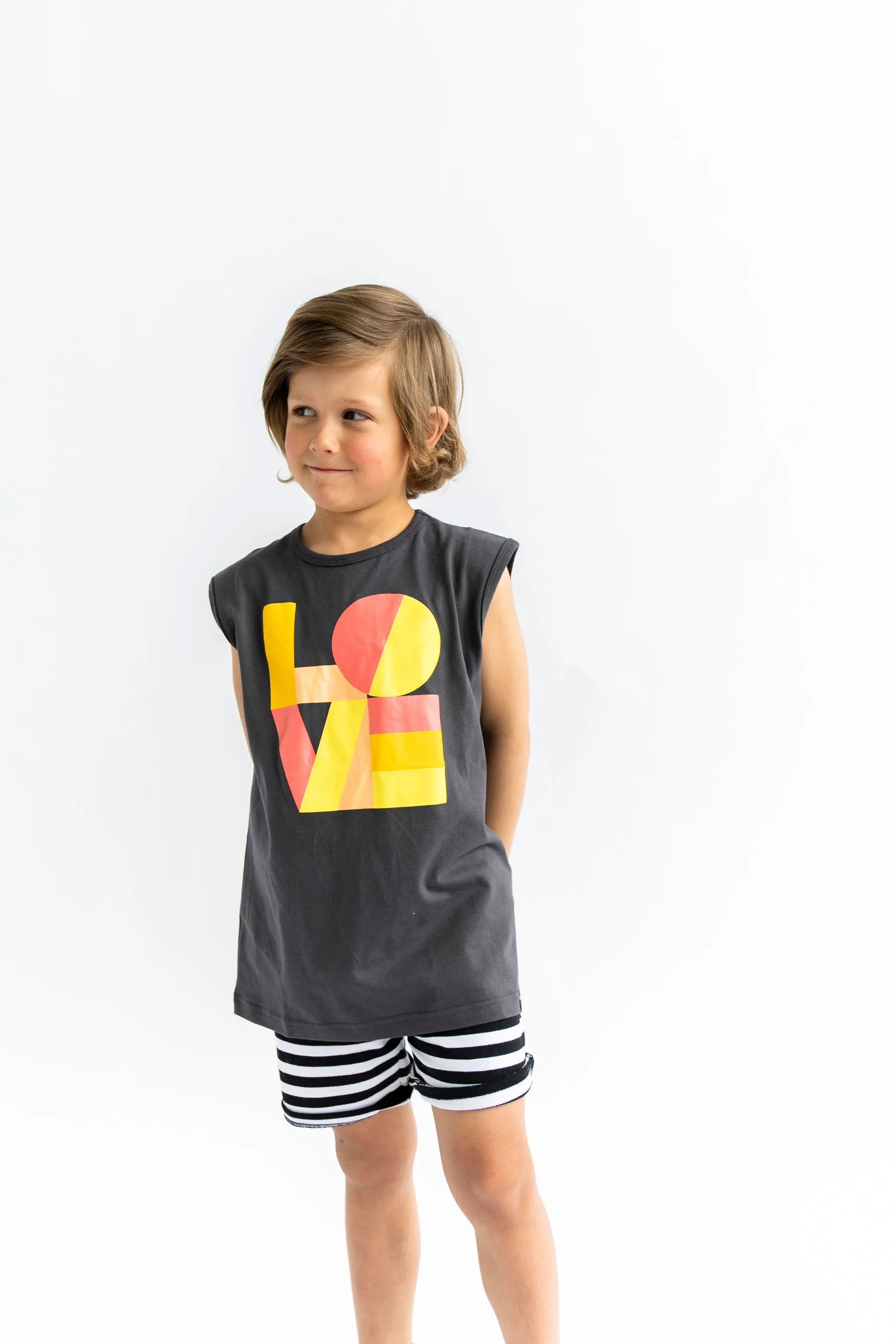 Modern Love Sleeveless T-Shirt