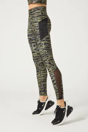 Nala Legging Downtown Zebra Olive