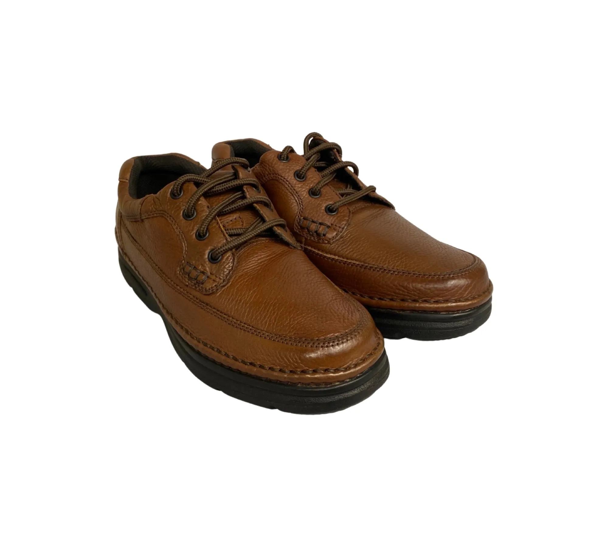 Nunn Bush Cameron Brown Moc toe Shoe | Up to Size 16