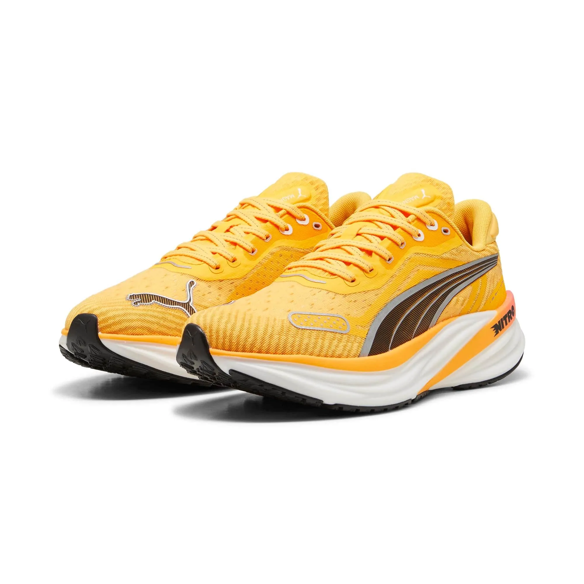 Puma Men's Magnify NITRO 2 Tech - Sun Stream-Sunset Glow-PUMA White - AW24