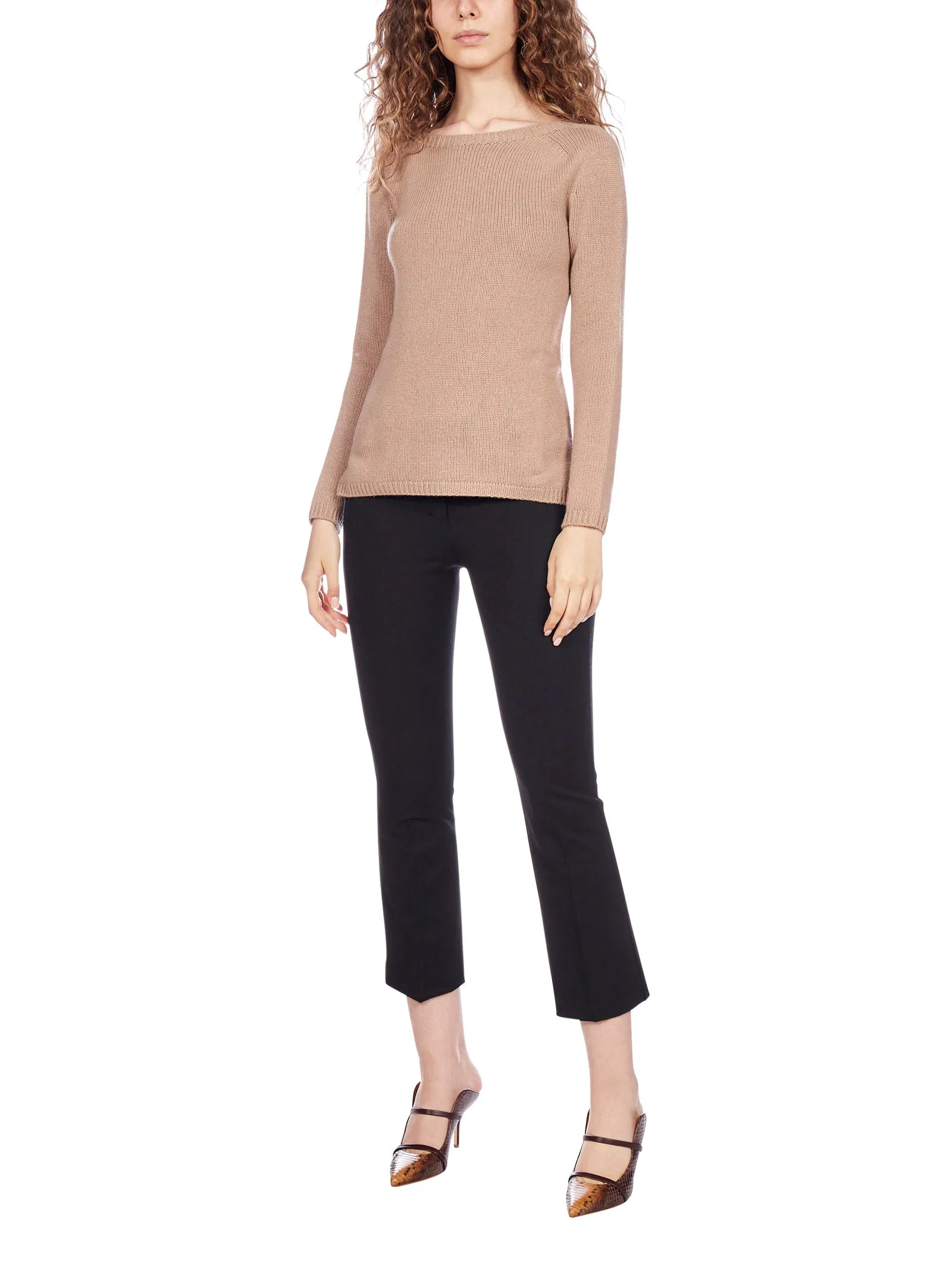 'S Max Mara Crewneck Knitted Sweater