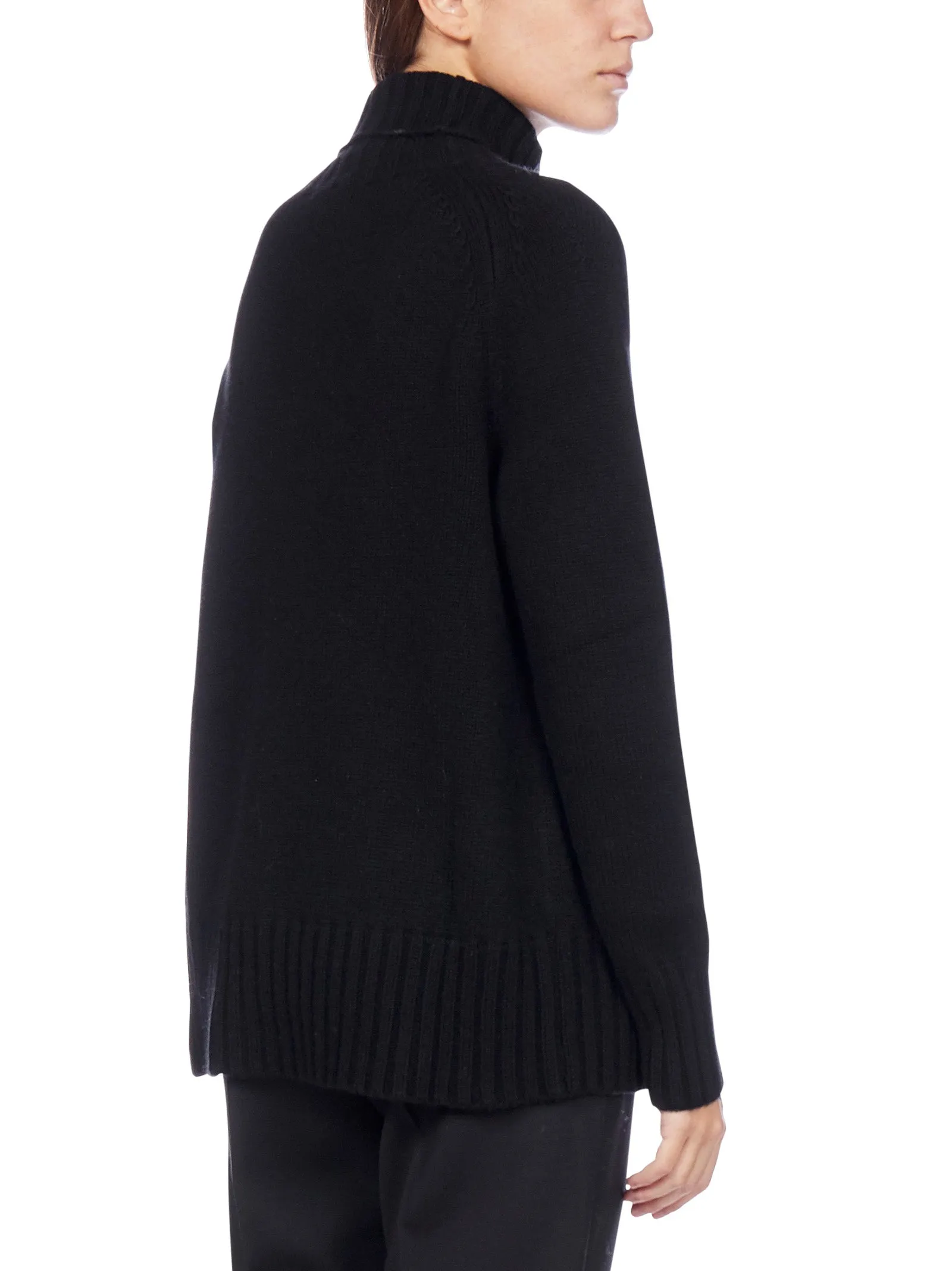 'S Max Mara High Neck Knit Sweater