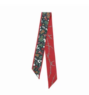 Saturday Silks - Texas Tech Raiders Twilly Scarf