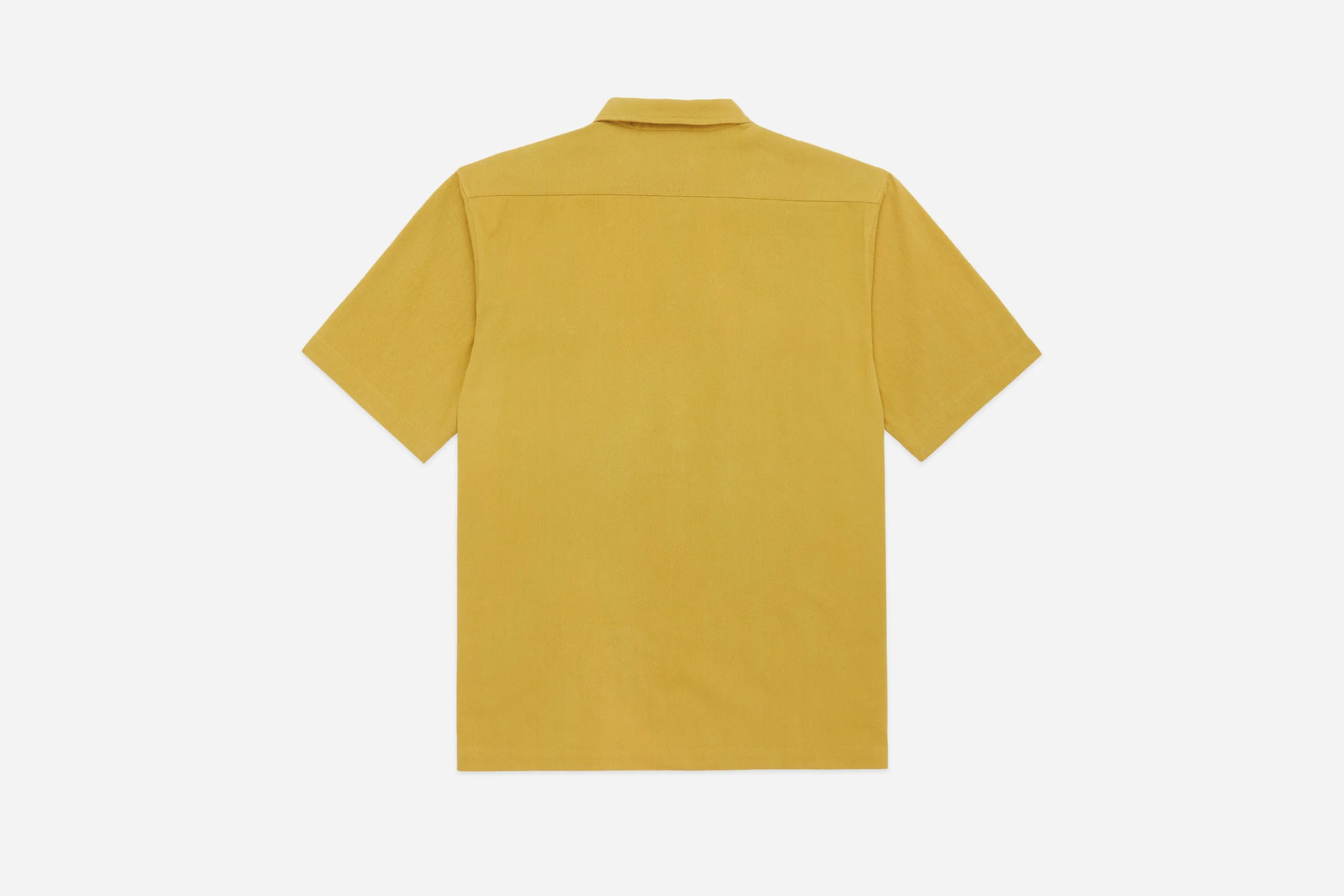 Short Sleeve Work Shirt ~ Amber Twill