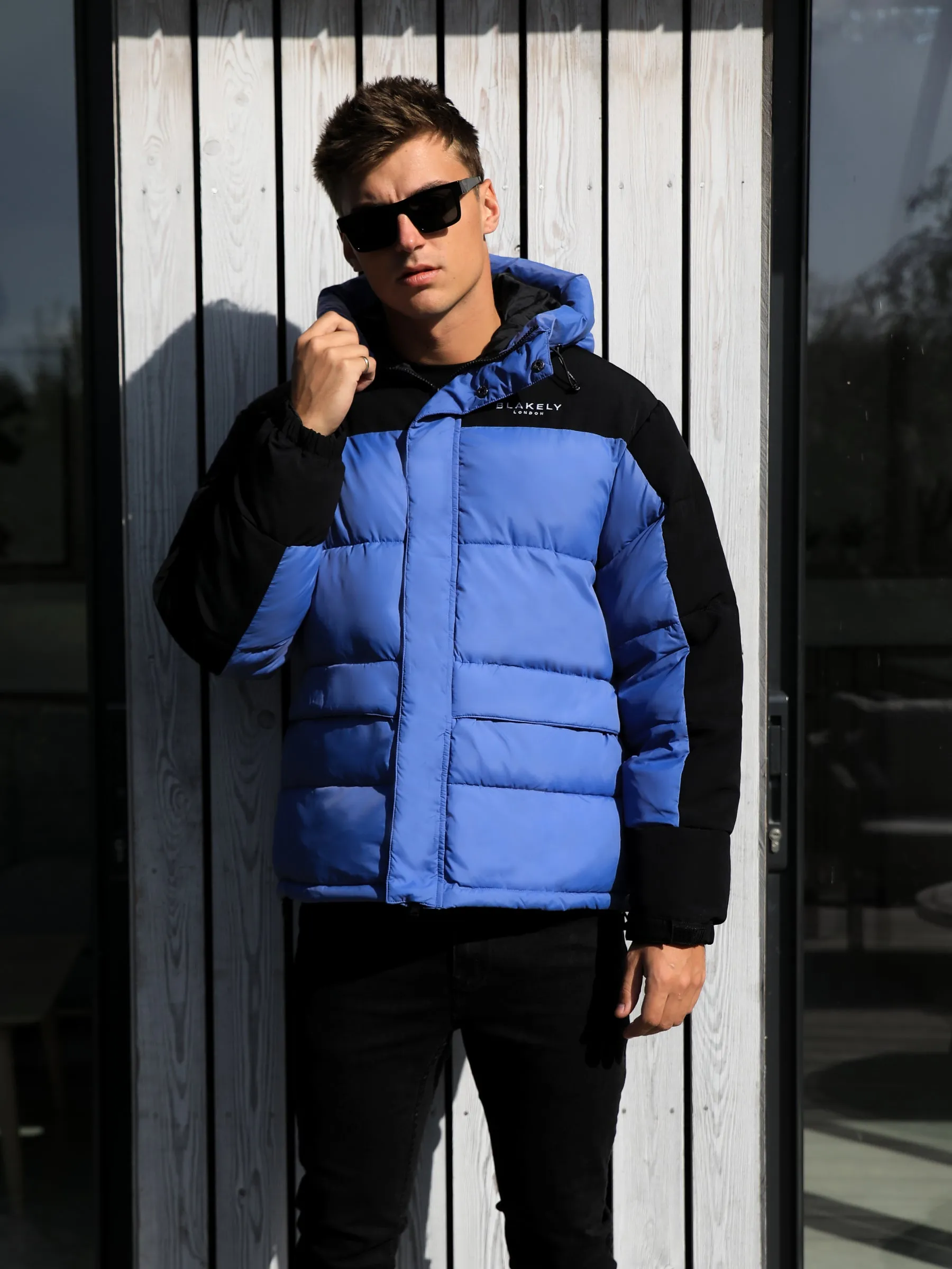 Tampa Puffer Coat - Blue