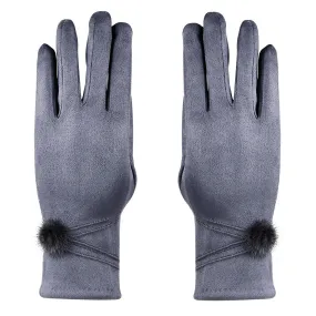 Winter Gloves For Women - Grey