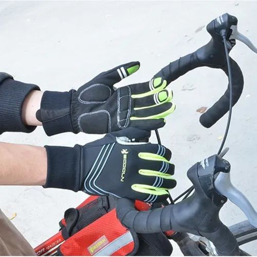 Winter Windproof Riding Gloves Touch Screen Thickened Keep Warm Bicycle Glove