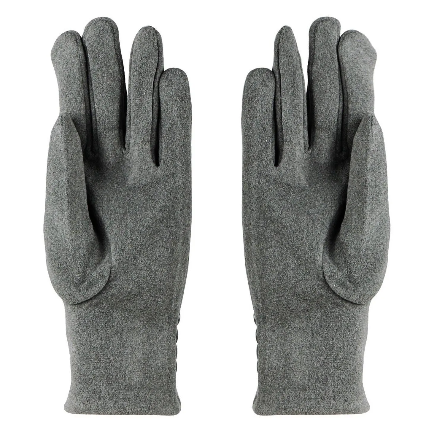 Women's designer Gloves - Grey