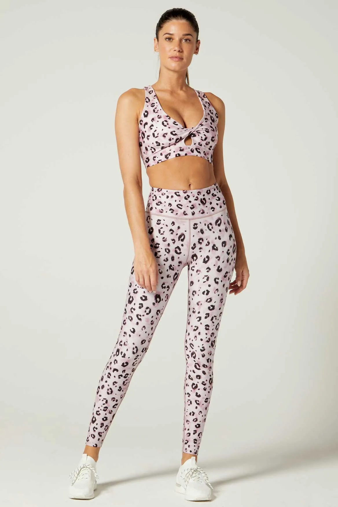 Zoe Back Pocket Legging Cheetah Glow